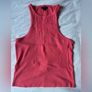 New Favorite Tank Top in Vintage Rib | J.Crew | Coral | M